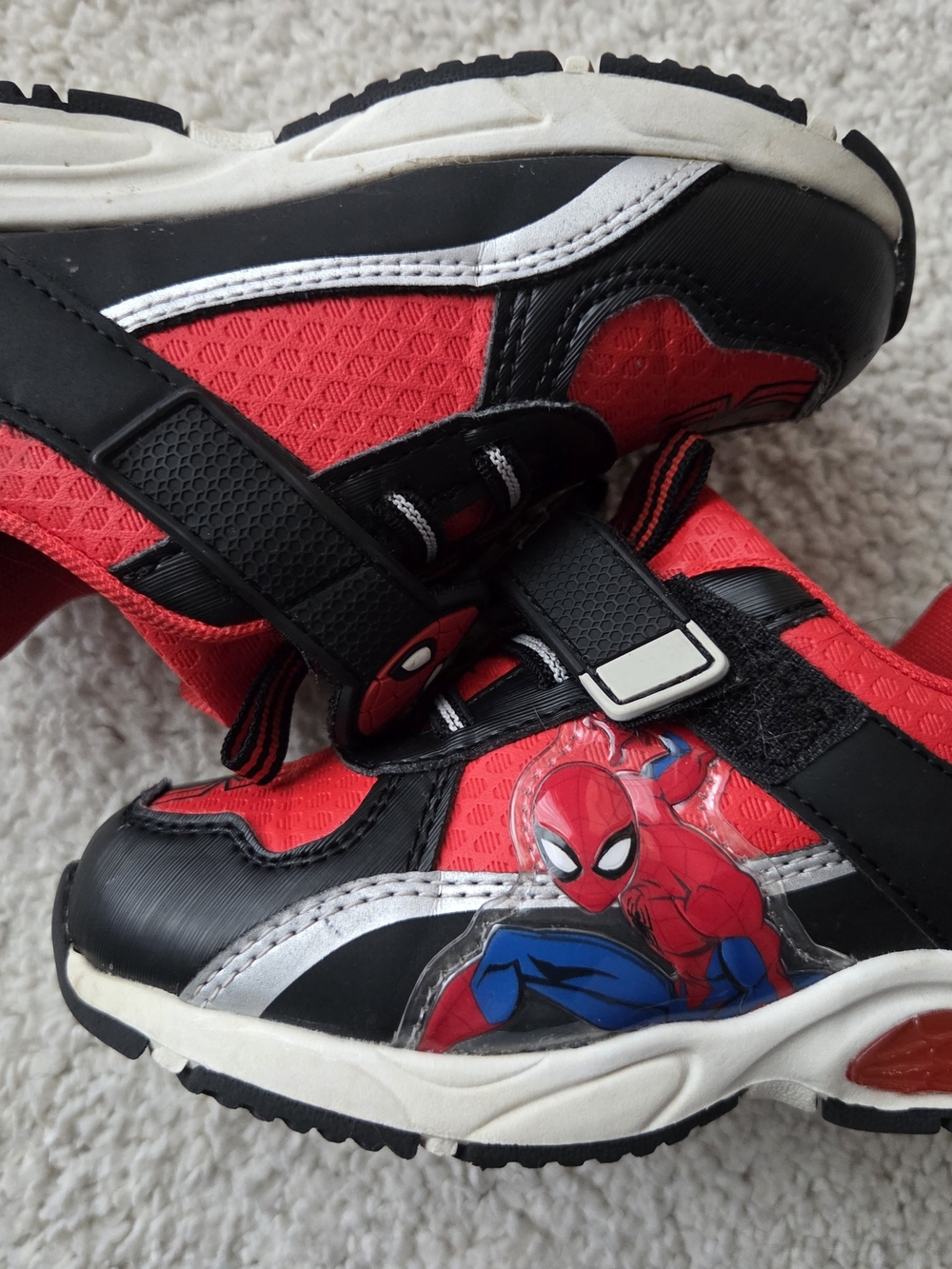 Toddler Sz10 Marvel Spiderman Sneakers
